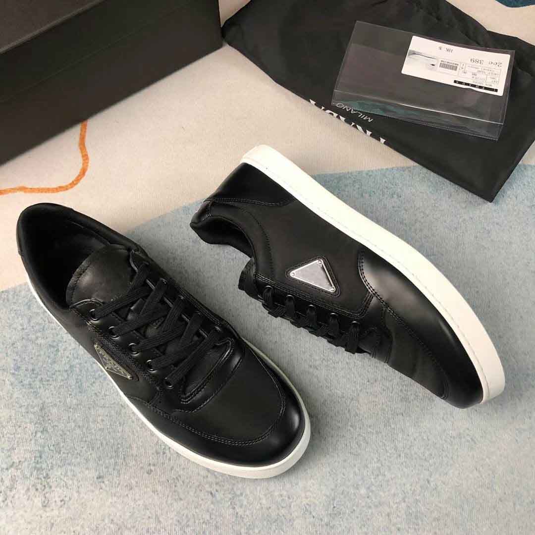 Perfect Men Enameled Triangle Sneakers Shoes Re-Nylon Low Top Brushed Leather Skateboard Walking White Black Trainers Shoe EU38-46 With Box, 11
Perfect Men Enameled Triangle Sneakers Shoes Re-Nylon Low Top Brushed Leather Skateboard Walking White Black Trainers Shoe EU38-46 With Box, 11
