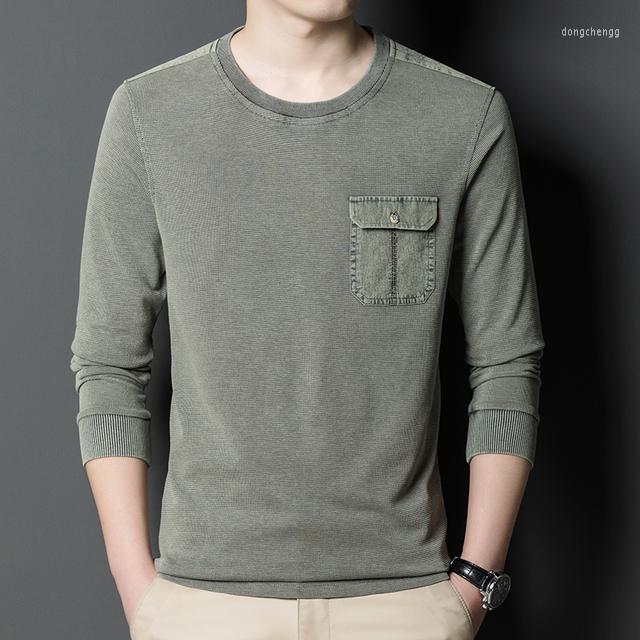 Men's T Shirts Men's T-shirts Luxury Long Sleeve One Pocket Round Collar Male Simple Slim Fit Man Tees
Men's T Shirts Men's T-shirts Luxury Long Sleeve One Pocket Round Collar Male Simple Slim Fit Man Tees