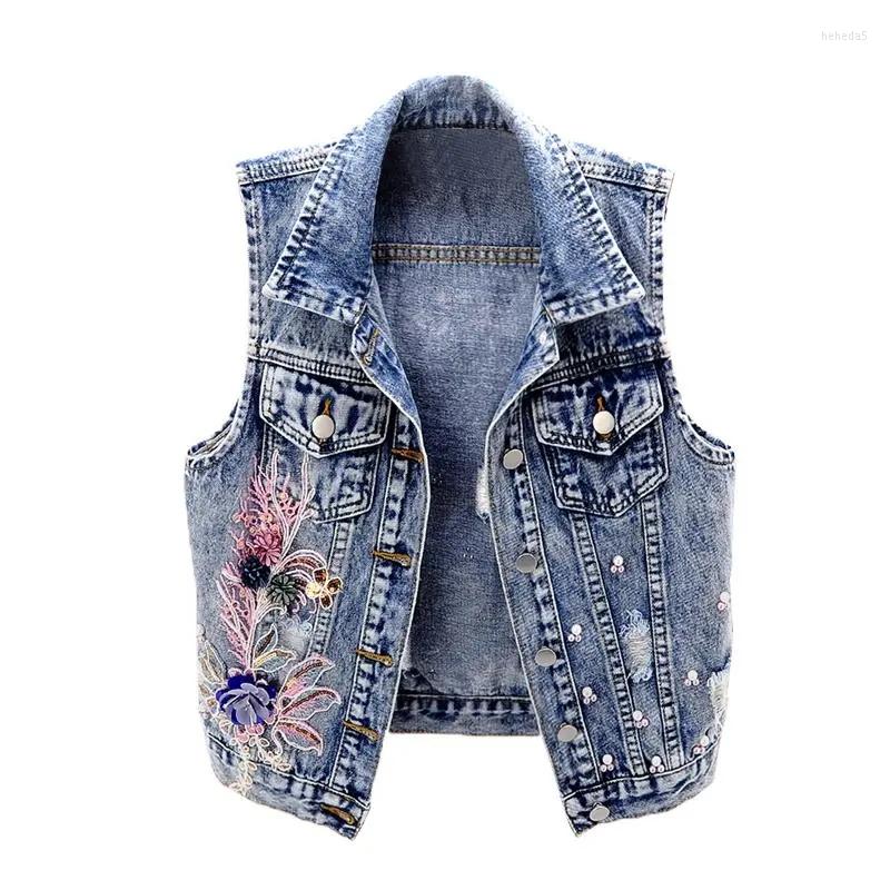 Women' Vests Women Denim Jeans Jacket Waistcoat Spring Autumn Fashion Beaded Chic Vest Female Sleeveless Wild Tops Short Cowboy, Light blue
Women' Vests Women Denim Jeans Jacket Waistcoat Spring Autumn Fashion Beaded Chic Vest Female Sleeveless Wild Tops Short Cowboy, Light blue