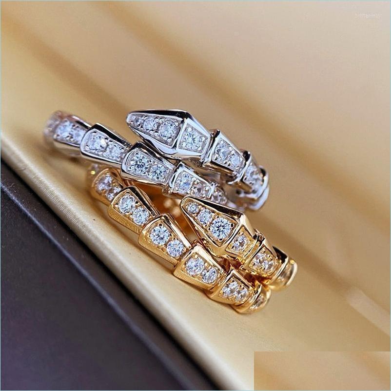 Cluster Rings Cluster Rings Gold Sier Color Snake Adjustable Ring With Bling Zircon Stone For Women Wedding Engagement Fashion Jewel Dhtsn
Cluster Rings Cluster Rings Gold Sier Color Snake Adjustable Ring With Bling Zircon Stone For Women Wedding Engagement Fashion Jewel Dhtsn
