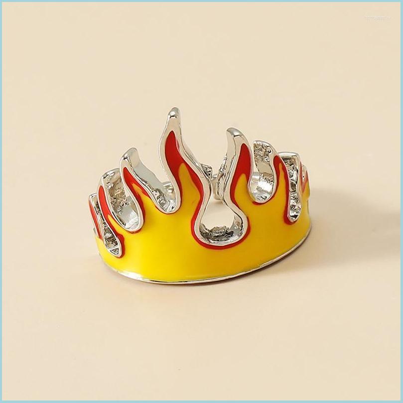 Cluster Rings Cluster Rings Creative Punk Fire Flame Ring For Men Women Fashion Cool Motorcycle Opening Accessories Boys Party Jewel Dhukp
Cluster Rings Cluster Rings Creative Punk Fire Flame Ring For Men Women Fashion Cool Motorcycle Opening Accessories Boys Party Jewel Dhukp