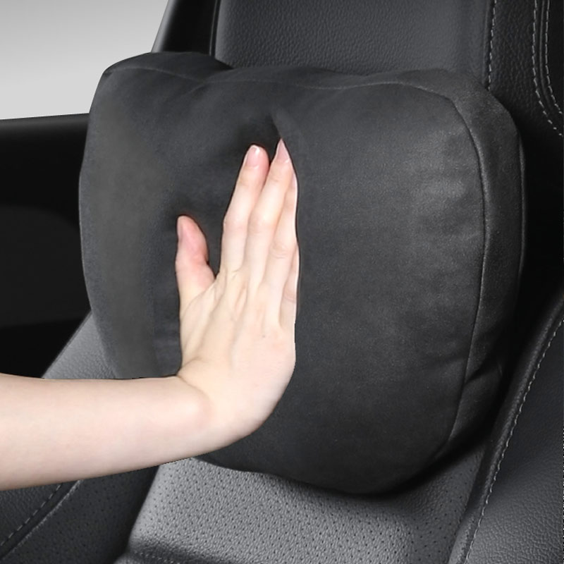 2 Pcs Universal Car Headrest S Class Ultra Soft Pillow For Mercedes Maybach Protective waist car seat mbar pillows xury accessories