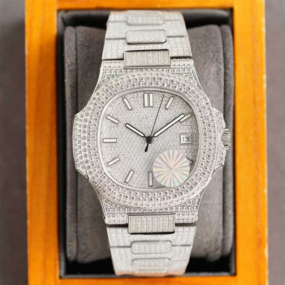 Wristwatch Diamond Mens Watch Automatic Mechanical Watch Busins Wristwatch Stainls Steel Strap Sapphire Waterproof Wristwatch 40mm Montre De LuxeNLX0HPGY, Colour 8
Wristwatch Diamond Mens Watch Automatic Mechanical Watch Busins Wristwatch Stainls Steel Strap Sapphire Waterproof Wristwatch 40mm Montre De LuxeNLX0HPGY, Colour 8