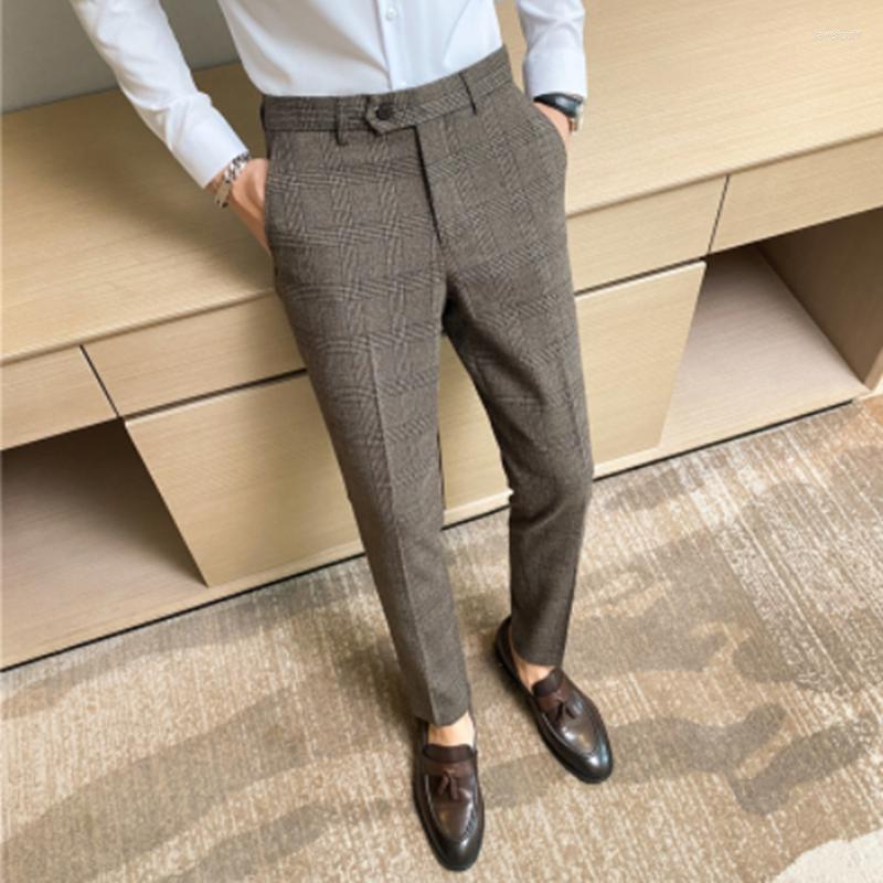 Men's Suits Summer Men's Straight Tube Plaid Pants Versatile Business Casual Office Large Gorgeous Handsome, Black
Men's Suits Summer Men's Straight Tube Plaid Pants Versatile Business Casual Office Large Gorgeous Handsome, Black