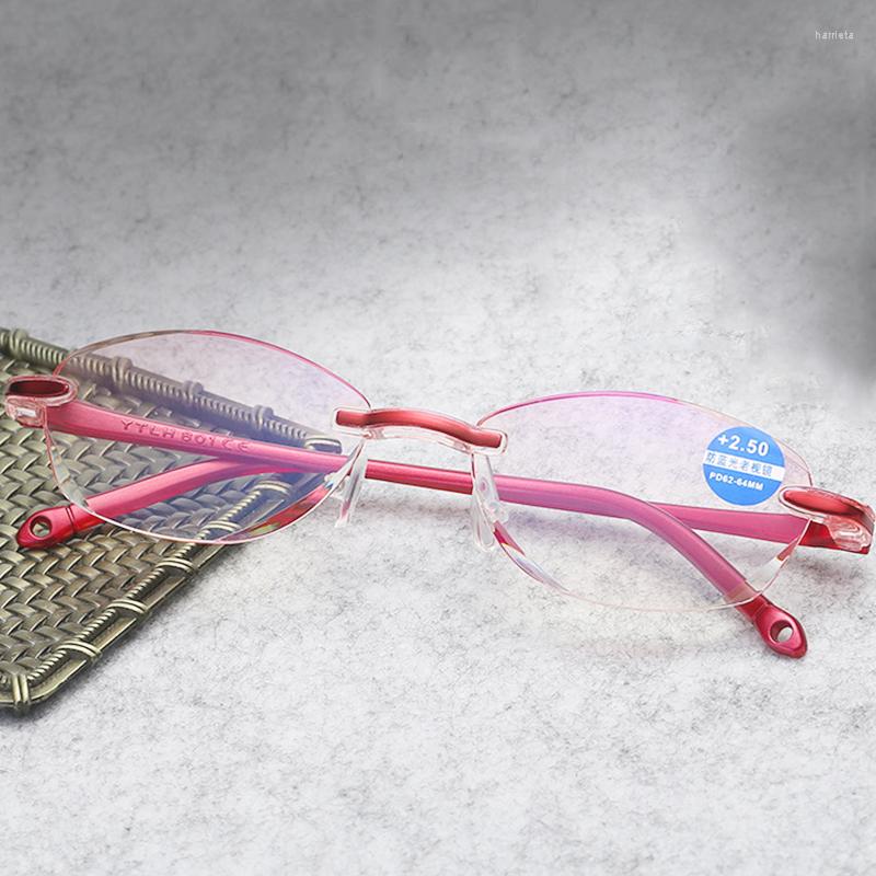 Sunglasses Fashion Reading Glasses Women Ultralight Half Frame Presbyopic Anti Blue Light Eyeglasses 150 200
Sunglasses Fashion Reading Glasses Women Ultralight Half Frame Presbyopic Anti Blue Light Eyeglasses 150 200