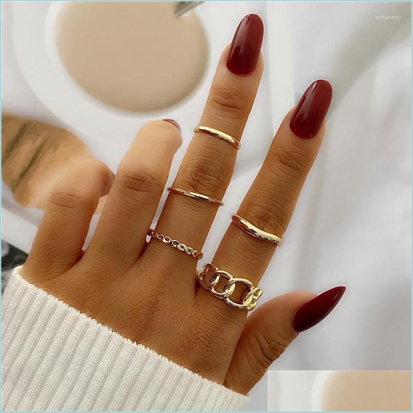 Cluster Rings Cluster Rings Original Design Irregar Hollow Chain Metal Finger Set For Women Fashion Minimalist Round Cross Twist Par Dhbrn
Cluster Rings Cluster Rings Original Design Irregar Hollow Chain Metal Finger Set For Women Fashion Minimalist Round Cross Twist Par Dhbrn