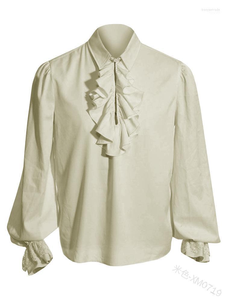 Men' Casual Shirts Men' Men Medieval Gothic Shirt Larp Viking Vintage Bridegroom Cosplay Costume Top Princes White Stage Perfoming, Beige
Men' Casual Shirts Men' Men Medieval Gothic Shirt Larp Viking Vintage Bridegroom Cosplay Costume Top Princes White Stage Perfoming, Beige