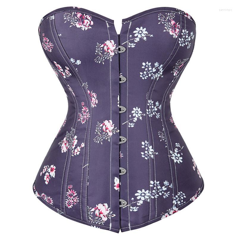 Bustiers & Corsets Elegant Women' Corset Vintage Floral Lace Up Bustie Overbust Burlesque Sexy Lingerie Top Waist Trainer Body, Purple
Bustiers & Corsets Elegant Women' Corset Vintage Floral Lace Up Bustie Overbust Burlesque Sexy Lingerie Top Waist Trainer Body, Purple