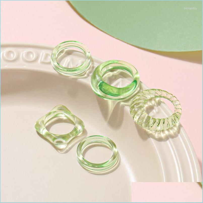 Cluster Rings Cluster Rings Pcs Set For Women Simplicity Style Acetate Resin Transparent Ring Female Romantic Jewelry Girls Index Fi Dh8A6
Cluster Rings Cluster Rings Pcs Set For Women Simplicity Style Acetate Resin Transparent Ring Female Romantic Jewelry Girls Index Fi Dh8A6