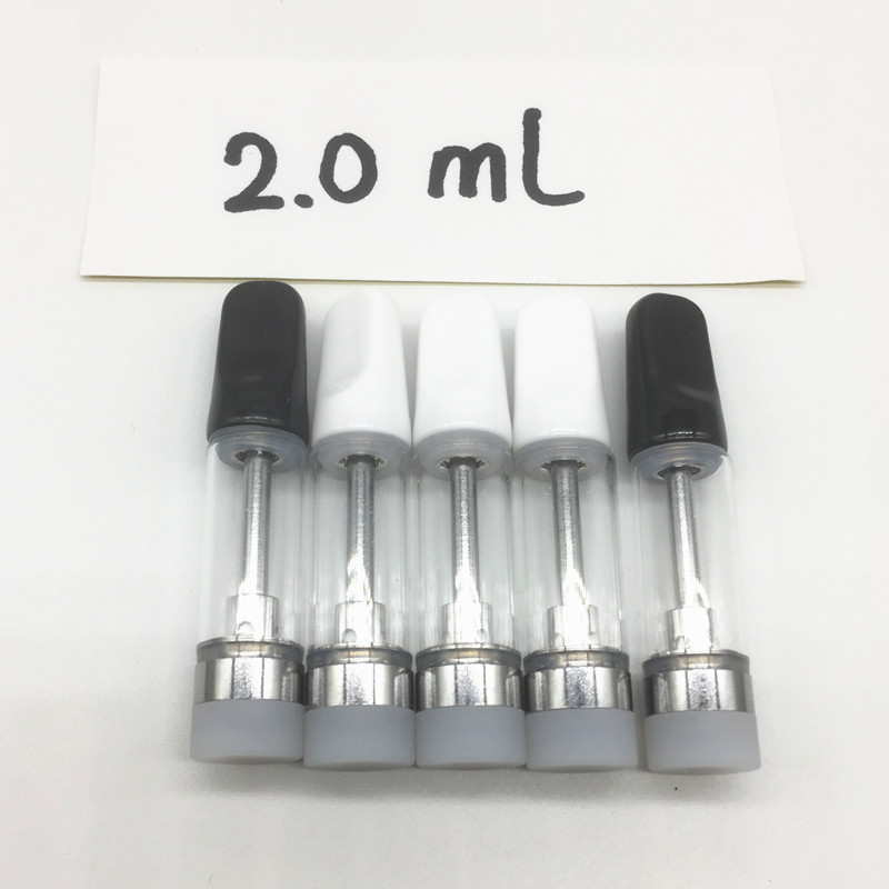 TH205 Vape Carts Ceramics Atomizers White Black Tips 2ML Empty Glass Tank 510 Thread Thick Oil Ceramic Cartridges Foam Pack
TH205 Vape Carts Ceramics Atomizers White Black Tips 2ML Empty Glass Tank 510 Thread Thick Oil Ceramic Cartridges Foam Pack
