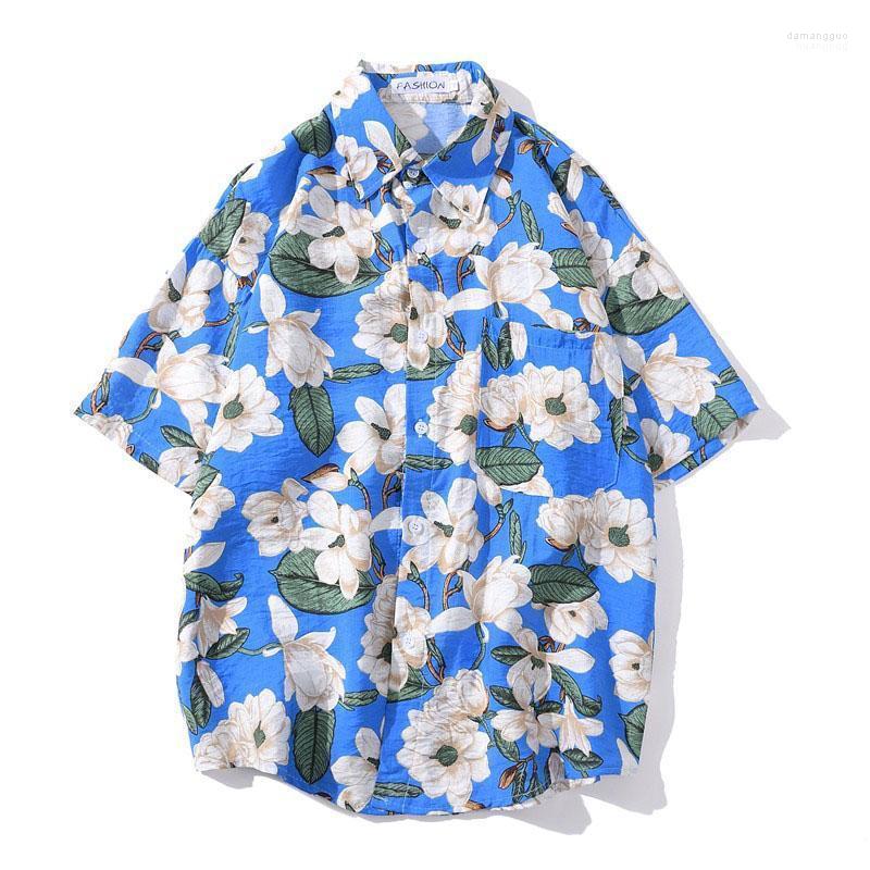 Men' Casual Shirts Men' Men Shirt Short Sleeve 2022 Arrival Summer Loose Flowers Leaves Male Thin Student Korean Style Yellow Blue, 1032blue
Men' Casual Shirts Men' Men Shirt Short Sleeve 2022 Arrival Summer Loose Flowers Leaves Male Thin Student Korean Style Yellow Blue, 1032blue