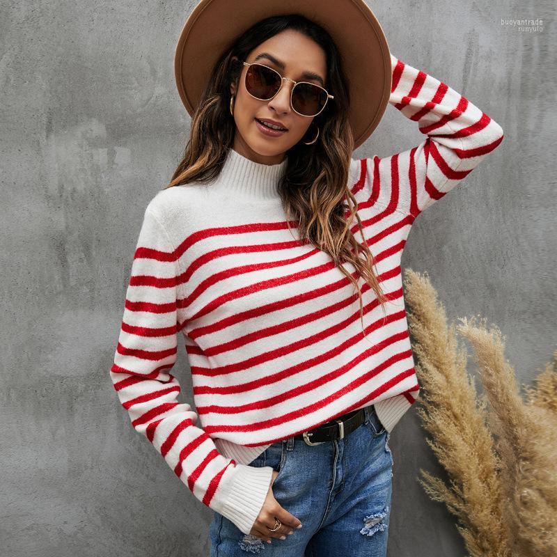 Women' Sweaters Women' Women Sexy Knitted Striped Plus Size Pullover Sweater 2022 Autumn Winter Fashion Turtleneck Skinny Harajuku, Red white stripes
Women' Sweaters Women' Women Sexy Knitted Striped Plus Size Pullover Sweater 2022 Autumn Winter Fashion Turtleneck Skinny Harajuku, Red white stripes
