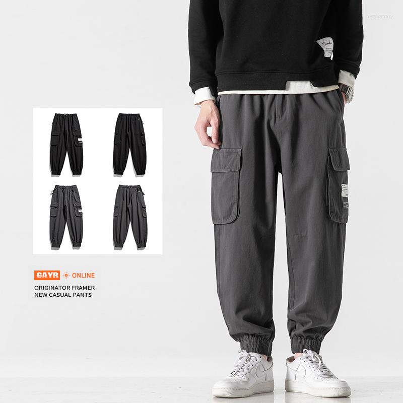Men's Pants Spring 2022 Men's Workwear 3D Cut Wide Leg Casual, Black 
Men's Pants Spring 2022 Men's Workwear 3D Cut Wide Leg Casual, Black