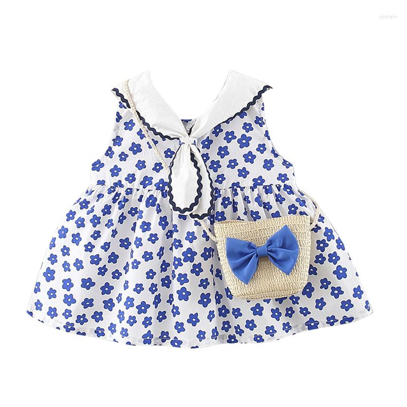 Girl Dresses Babzapleume Summer Style Born Baby Clothes Korean Cute Bow Sleeveless Flowers Princess Dress Bag Toddler Girls BC2051
Girl Dresses Babzapleume Summer Style Born Baby Clothes Korean Cute Bow Sleeveless Flowers Princess Dress Bag Toddler Girls BC2051