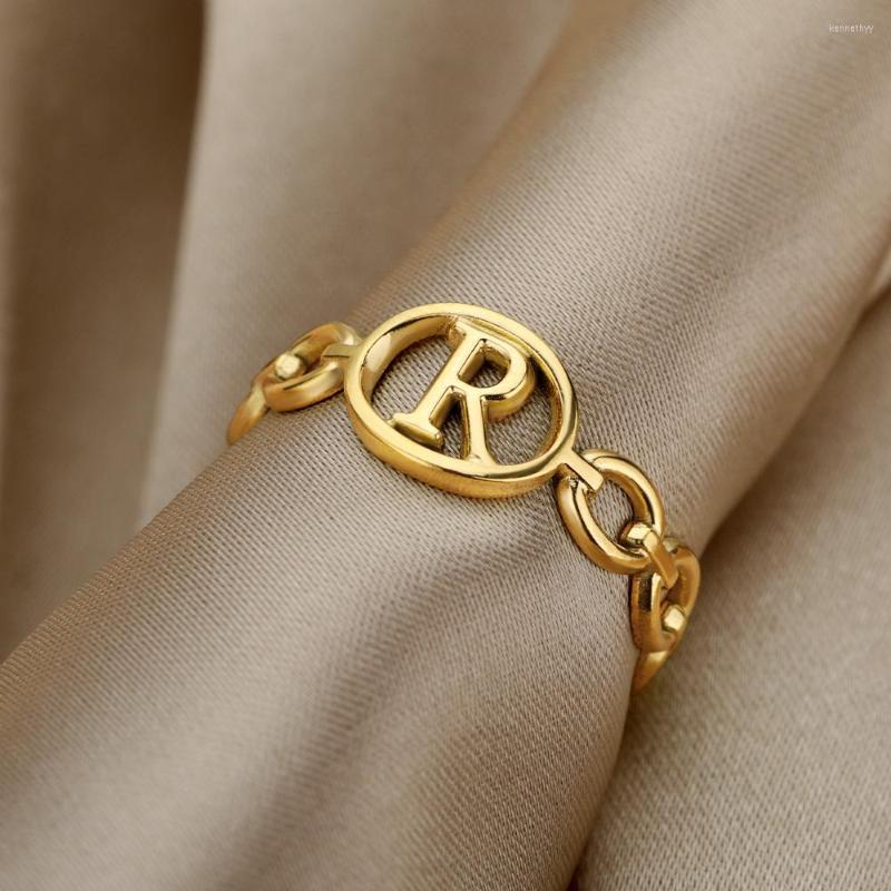 Cluster Rings Initial Letter For Women Stainless Steel Capital A-Z Adjustable Opening Finger Ring Fashion Christmas Jewelry Gift
Cluster Rings Initial Letter For Women Stainless Steel Capital A-Z Adjustable Opening Finger Ring Fashion Christmas Jewelry Gift