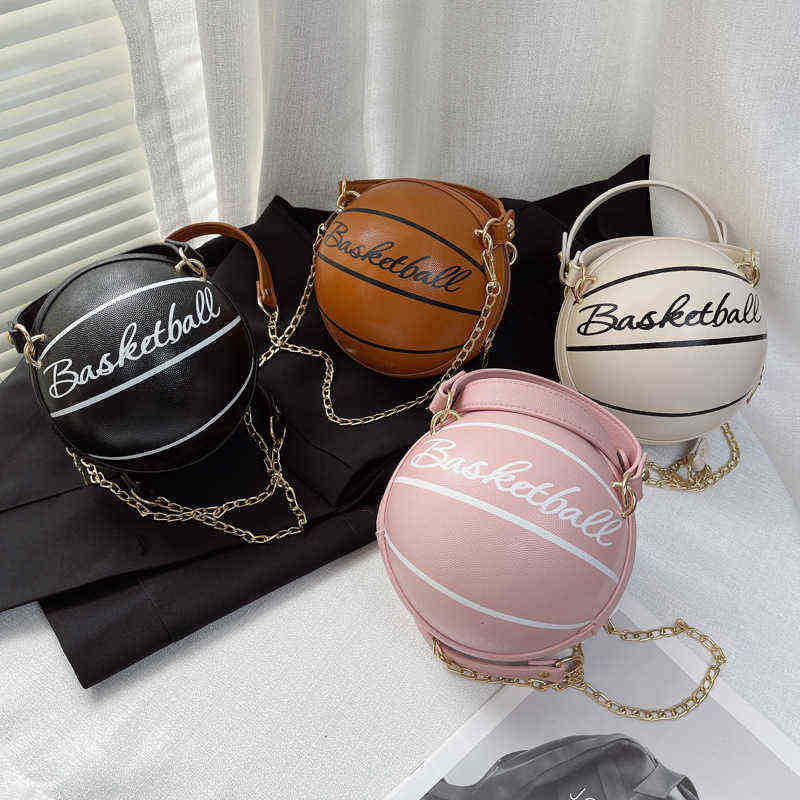 Personalized Creative Round Bag Women's Basketball Bag Single Shoulder Messenger Portable Chain Bag 220628, Black
Personalized Creative Round Bag Women's Basketball Bag Single Shoulder Messenger Portable Chain Bag 220628, Black