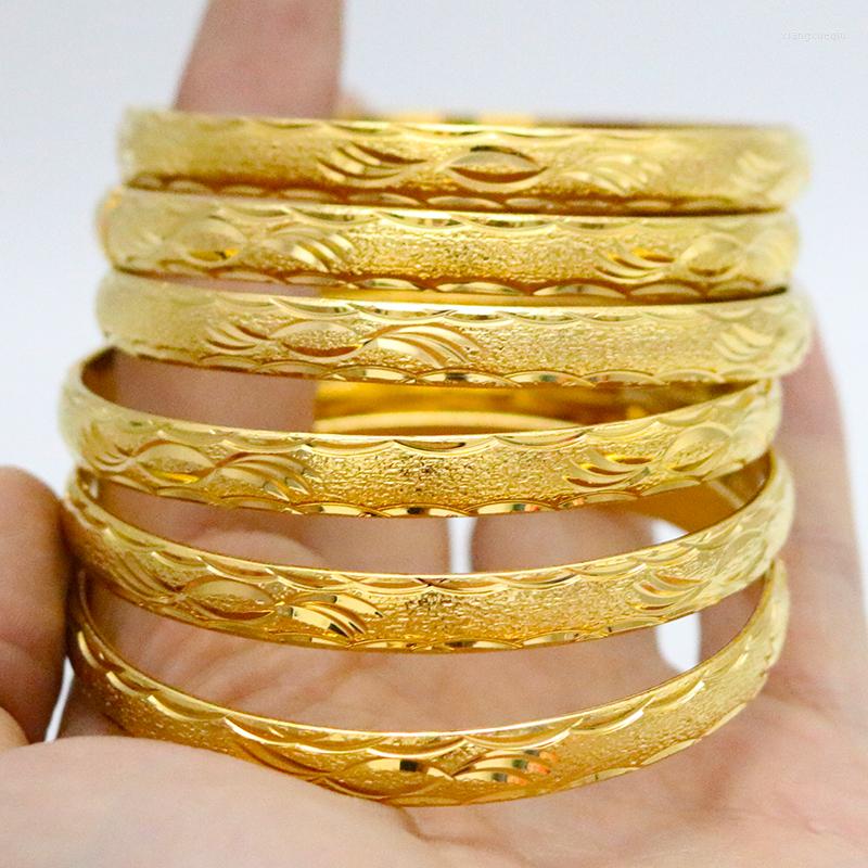Bangle Bracelets 6 Pieces Ethiopian Dubai Gold Ladies Flower Bridal African Wedding Jewelry Middle East Items
Bangle Bracelets 6 Pieces Ethiopian Dubai Gold Ladies Flower Bridal African Wedding Jewelry Middle East Items