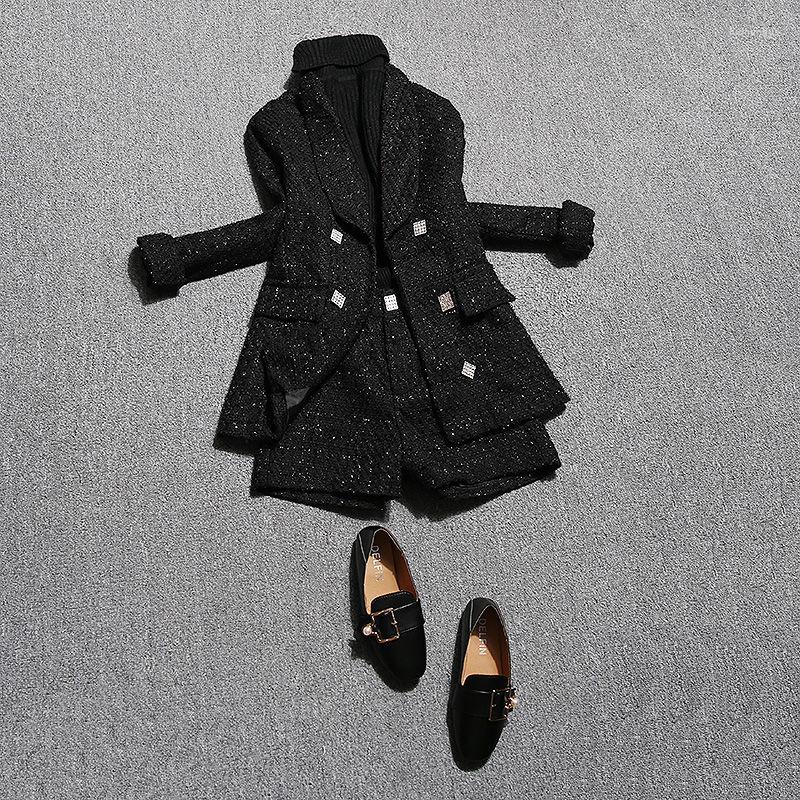 Women' Two Piece Pants 2022 Women Autumn Winter Elegant Sets Female Sequined Button Coat High Waist Shorts Suit Lady Casual Slim Solid 2, Black
Women' Two Piece Pants 2022 Women Autumn Winter Elegant Sets Female Sequined Button Coat High Waist Shorts Suit Lady Casual Slim Solid 2, Black