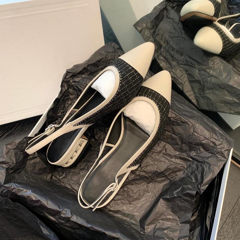 Sandals Elegant Women 2022 Brand Designer Summer Shoes Woman Low Heels Sandalias Pointed Toe Office Dress Chaussures Femme, As show
Sandals Elegant Women 2022 Brand Designer Summer Shoes Woman Low Heels Sandalias Pointed Toe Office Dress Chaussures Femme, As show