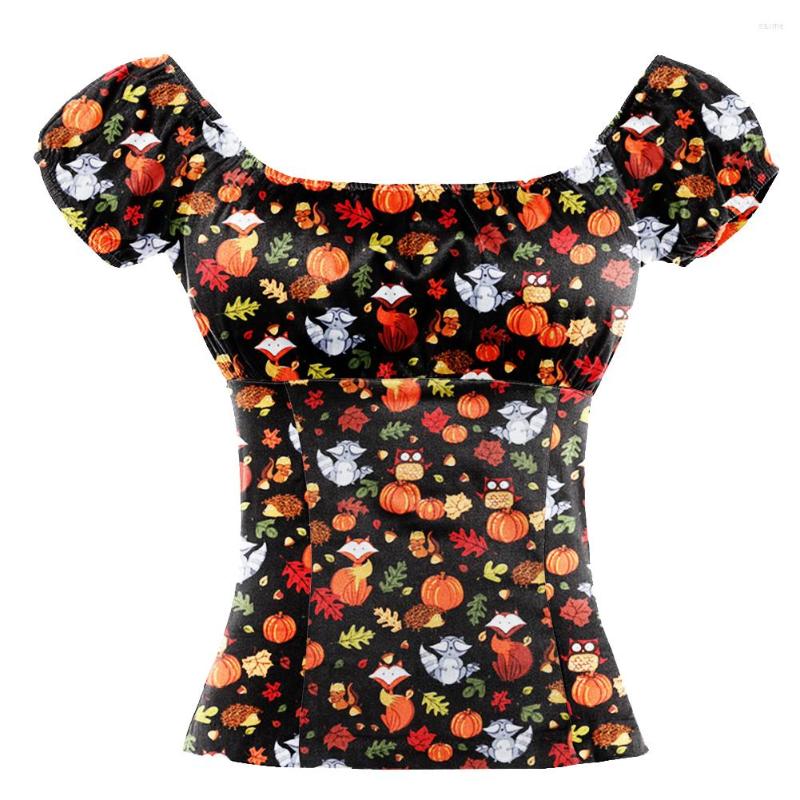 Women' Blouses Cotton Women Tops Sexy Off Shoulder Rockabilly 50s Style Shirts Halloween Pumpkin Print Harajuku Short Sleeve Blouse, Tp204hlwfox
Women' Blouses Cotton Women Tops Sexy Off Shoulder Rockabilly 50s Style Shirts Halloween Pumpkin Print Harajuku Short Sleeve Blouse, Tp204hlwfox