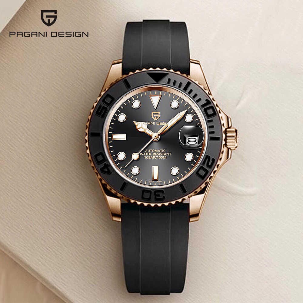 Watches Jewelry Pagani Design Top Brand Sports Men Mechanical Wristwatch Sapphire Luxury Automatic Watch Men's Stainless Steel Waterproof Clock, Mesh white gray
Watches Jewelry Pagani Design Top Brand Sports Men Mechanical Wristwatch Sapphire Luxury Automatic Watch Men's Stainless Steel Waterproof Clock, Mesh white gray