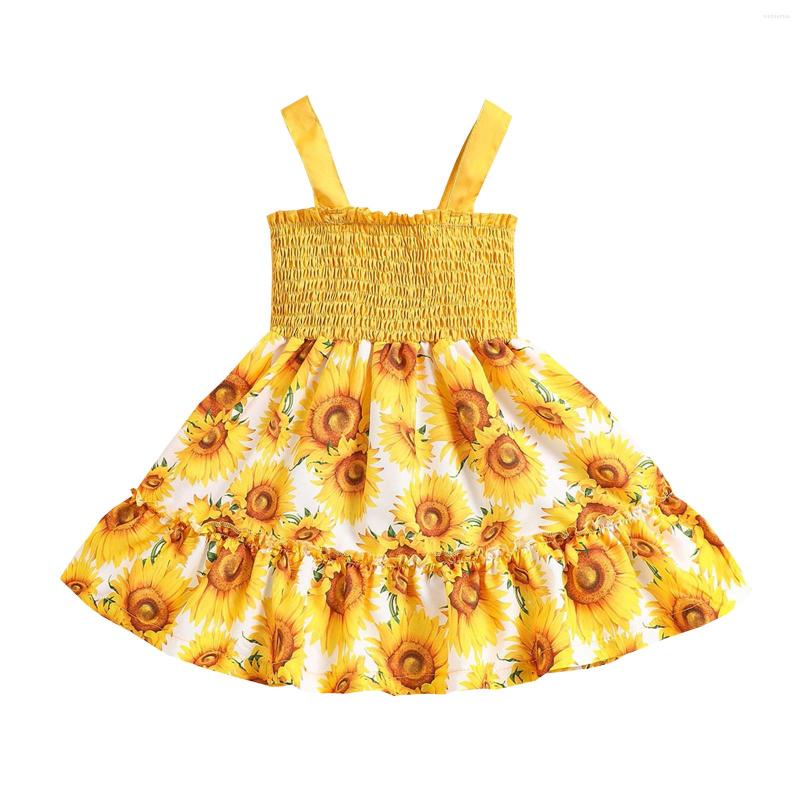 Girl Dresses Summer Infant Baby Sunflowers Dress Sleeveless Straps Pleated Flare A-Line Sundress Kids Casual 0-3Y, Picture shown
Girl Dresses Summer Infant Baby Sunflowers Dress Sleeveless Straps Pleated Flare A-Line Sundress Kids Casual 0-3Y, Picture shown