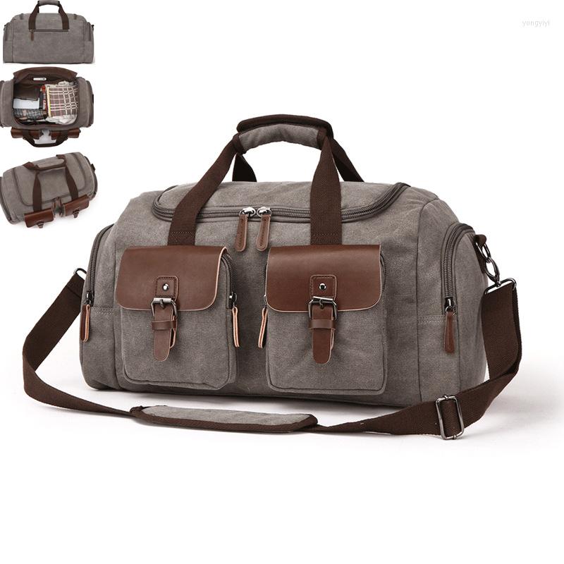 Duffel Bags Canvas Travel Bag Retro Men's Handbag Casual Wear-resistant One-should Diagonal Luggage Portable Handle, Black
Duffel Bags Canvas Travel Bag Retro Men's Handbag Casual Wear-resistant One-should Diagonal Luggage Portable Handle, Black