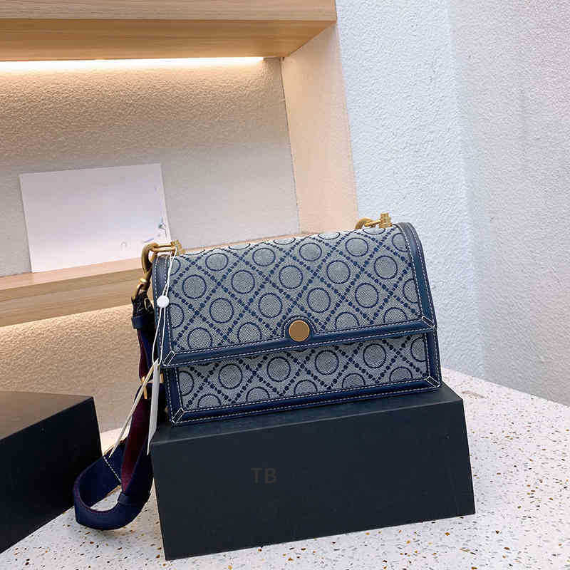 Designer Luxury Women Bag Torys Handbag TB Fashion Inclined Shoulder Bags Versatile Purses Tories Burchs Totes Large Capacity Saddle Coal 7A High