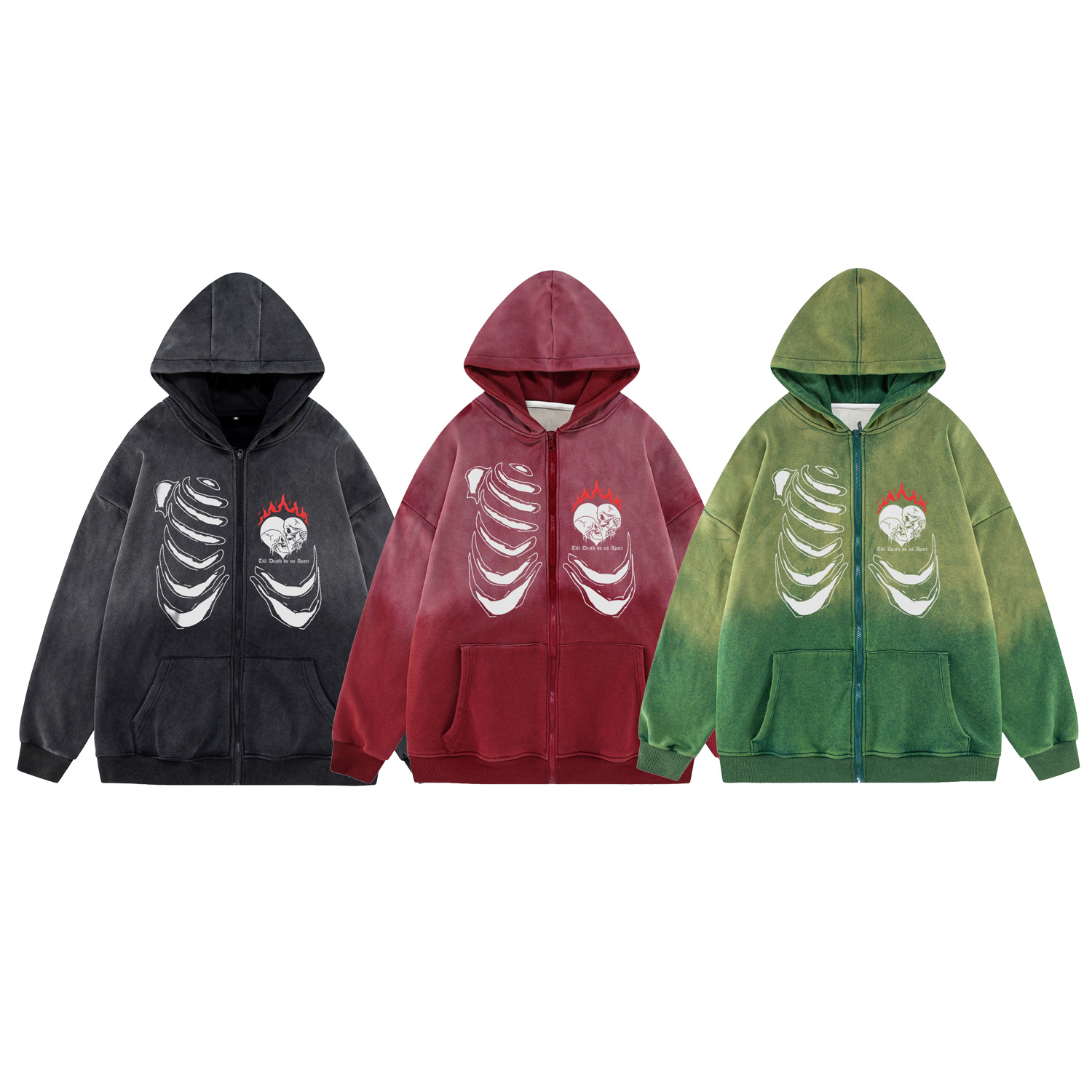 Zip Hoodies Tie Dye Sweatshirts Oversized 3D Skull Printed Sweatshirt Hoode Plus Size Solid Hip Hop Crewneck, Red
Zip Hoodies Tie Dye Sweatshirts Oversized 3D Skull Printed Sweatshirt Hoode Plus Size Solid Hip Hop Crewneck, Red