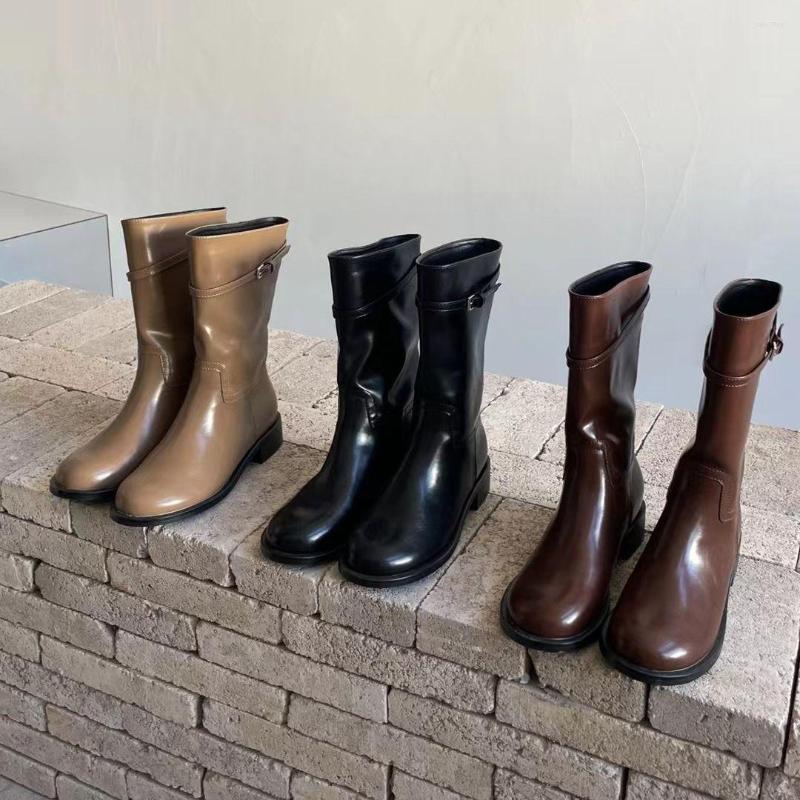 Boots Round Toe Women Mid Claf 2023 Winter Party Flat Low Heels Dress Shoes Snow Slip On Cool Botas Black Size 35-39
Boots Round Toe Women Mid Claf 2023 Winter Party Flat Low Heels Dress Shoes Snow Slip On Cool Botas Black Size 35-39