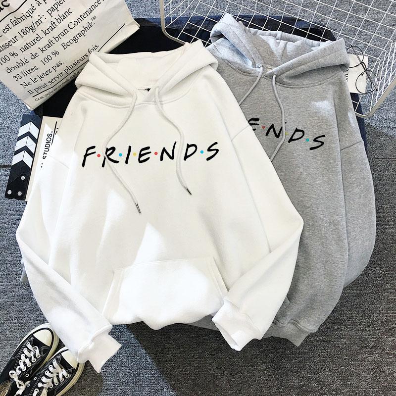 Men' Hoodies Harajuku Pullover Women Friends Letters Printed Sweatshirt Elegant Ladies Sport White Black Casual
Men' Hoodies Harajuku Pullover Women Friends Letters Printed Sweatshirt Elegant Ladies Sport White Black Casual