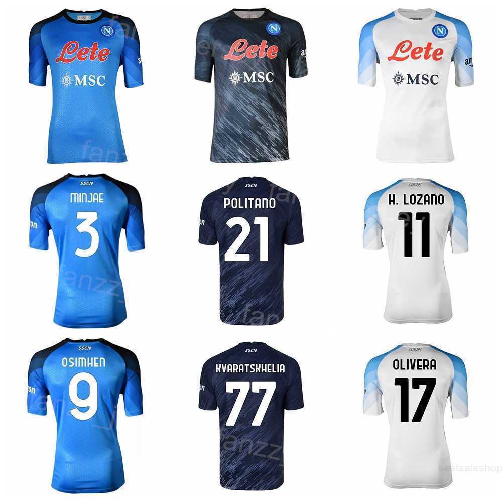 22-23 Soccer SSC Napoli 77 Khvicha Kvaratskhelia Jerseys Club 9 Victor Osimhen 68 Stanislav Lobotka 33 Adam Ounas 21 Politano 20 Piotr Zielinski Football Shirt Kits, With patch
22-23 Soccer SSC Napoli 77 Khvicha Kvaratskhelia Jerseys Club 9 Victor Osimhen 68 Stanislav Lobotka 33 Adam Ounas 21 Politano 20 Piotr Zielinski Football Shirt Kits, With patch