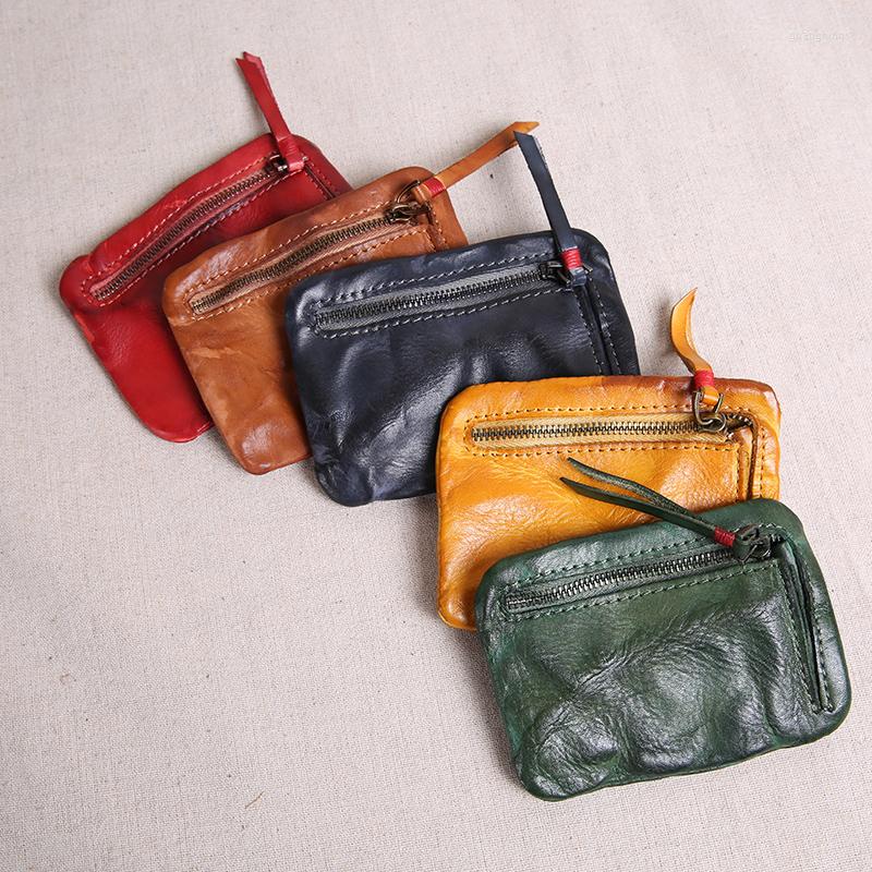 Wallets Handmade Leather Mini Small Wallet Female Coin Purse First Layer Cowhide Retro Literary
Wallets Handmade Leather Mini Small Wallet Female Coin Purse First Layer Cowhide Retro Literary