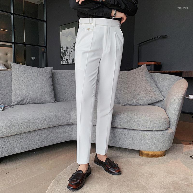 Men's Suits Men's & Blazers Spring Autumn Men's Solid Color Suit Pants Male Slim-Fit Straight Trousers Men Business Casual Pockets, White
Men's Suits Men's & Blazers Spring Autumn Men's Solid Color Suit Pants Male Slim-Fit Straight Trousers Men Business Casual Pockets, White