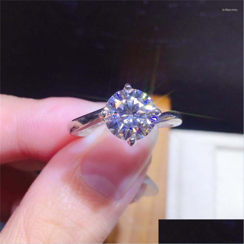 Cluster Rings Cluster Rings Sier 925 Original 2 Diamond Test Past D Color Moissanite Twist Ring White Gold Plating Brilliant Cut 8Mm Dhtfq
Cluster Rings Cluster Rings Sier 925 Original 2 Diamond Test Past D Color Moissanite Twist Ring White Gold Plating Brilliant Cut 8Mm Dhtfq