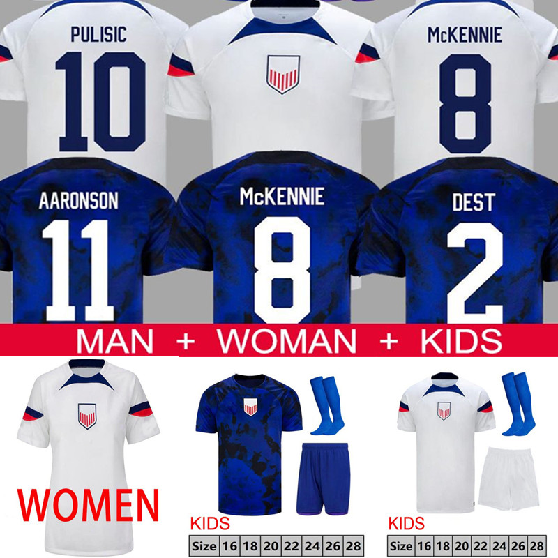 PULISIC DEST MCKENNIE world cup Soccer Jerseys 2022 AARONSON MUSAH usAS MORGAN LLOYD America Football Shirt United States LLETGET MEN KIDS SETS KITS, Kids home
PULISIC DEST MCKENNIE world cup Soccer Jerseys 2022 AARONSON MUSAH usAS MORGAN LLOYD America Football Shirt United States LLETGET MEN KIDS SETS KITS, Kids home