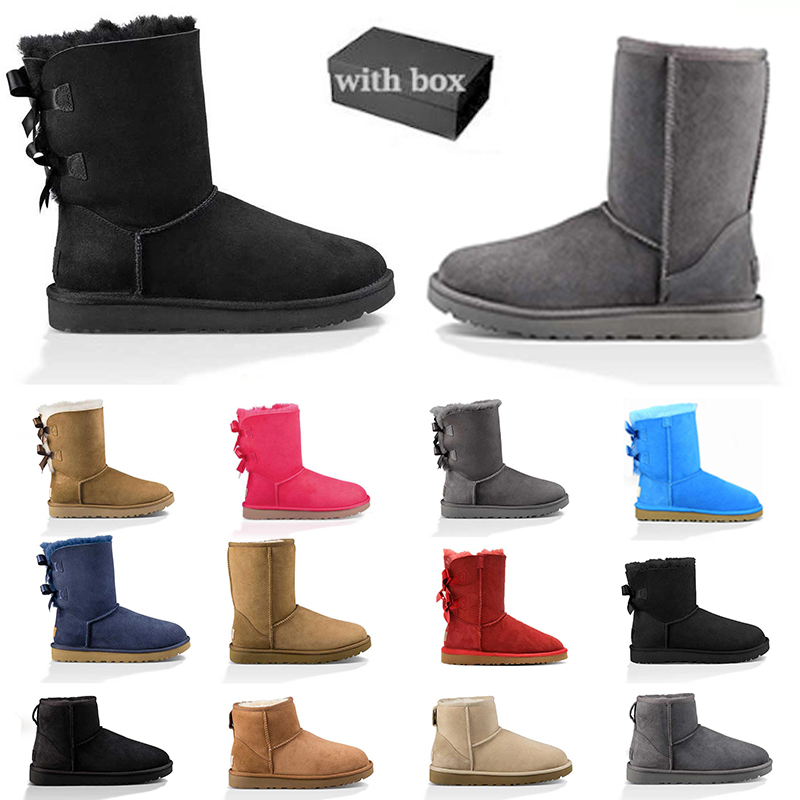 with box Designer Women Boots Classic Snow boots Chestnut Low Bow Black Grey Pink Navy Blue Ankle Short Winter Booties size 36-41 GAI
with box Designer Women Boots Classic Snow boots Chestnut Low Bow Black Grey Pink Navy Blue Ankle Short Winter Booties size 36-41 GAI