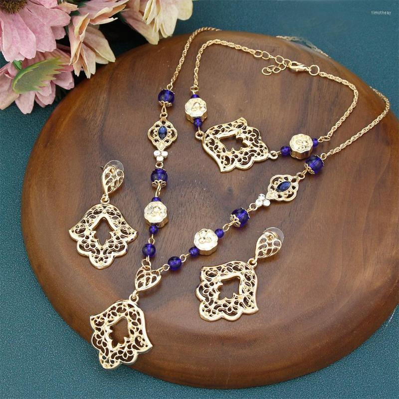 Necklace Earrings Set Neovisson Exquisite Drop Earring Chic Bracelet Beads Morocco Bride Women Gold Color Arabic Gift, Picture shown
Necklace Earrings Set Neovisson Exquisite Drop Earring Chic Bracelet Beads Morocco Bride Women Gold Color Arabic Gift, Picture shown