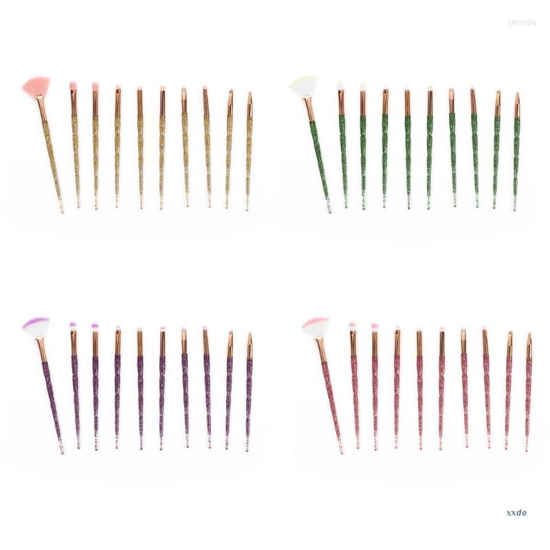 Makeup Brushes 10Pcs Tool Set Cosmetic Powder Eye Shadow Foundation Blush Blending Beauty Make Up Tools
Makeup Brushes 10Pcs Tool Set Cosmetic Powder Eye Shadow Foundation Blush Blending Beauty Make Up Tools