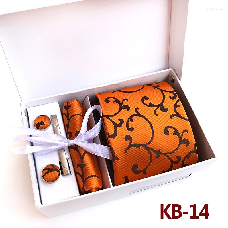 Bow Ties 15 Colors Luxury Tie Silk Paisley Flower Necktie CuffLinks Hanky Clip Gift Box Set Handkerchief Neckties
Bow Ties 15 Colors Luxury Tie Silk Paisley Flower Necktie CuffLinks Hanky Clip Gift Box Set Handkerchief Neckties