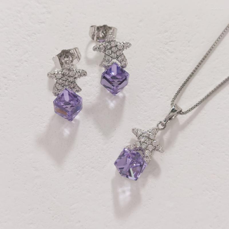Necklace Earrings Set Trending Jewerly Sets For Women Daily Wearing Accessories Geometric Starfish Design Stud Jewelry Gifts, Picture shown
Necklace Earrings Set Trending Jewerly Sets For Women Daily Wearing Accessories Geometric Starfish Design Stud Jewelry Gifts, Picture shown
