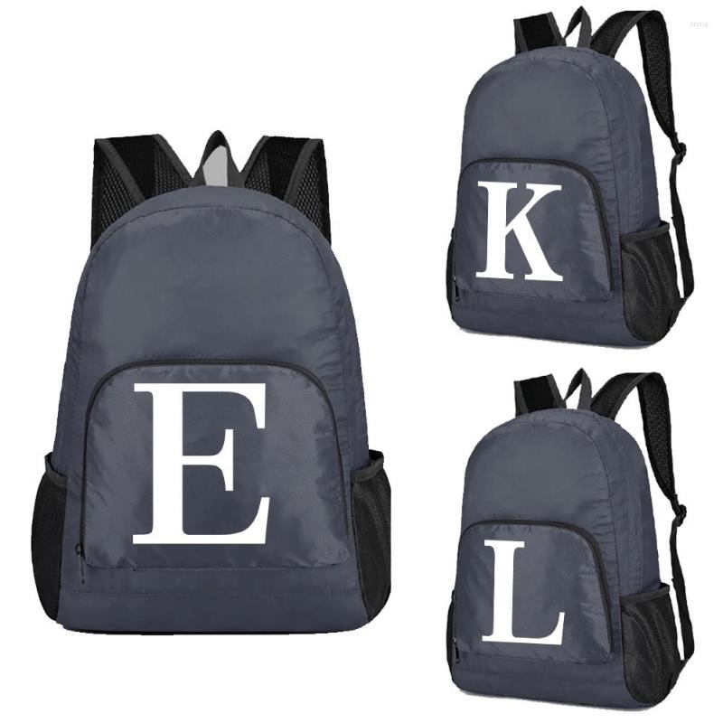 Backpack Lightweight Portable Foldable Ultralight Climbing Travel Hiking For Women Men Sport Bag White Letter Pattern, Grey
Backpack Lightweight Portable Foldable Ultralight Climbing Travel Hiking For Women Men Sport Bag White Letter Pattern, Grey