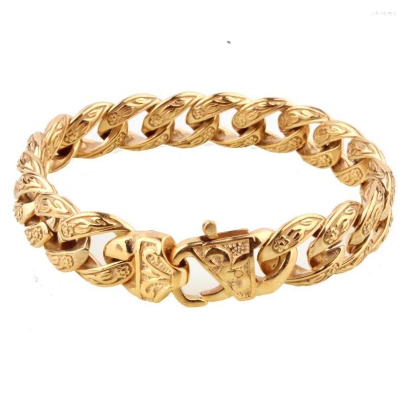 Link Bracelets Tisnium Curb Cuban Miami Chain Stainless Steel Splendid Mens Vintage Fashion Jewelry Tone Gold Black Male
Link Bracelets Tisnium Curb Cuban Miami Chain Stainless Steel Splendid Mens Vintage Fashion Jewelry Tone Gold Black Male