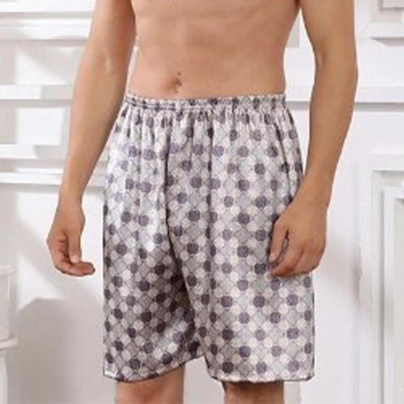 Men's Sleepwear Men's Casual Satin Silk Sleep Bottoms Man Loose Home Shorts Pyjamas Loungewear Nightwear Underwear Homewear A50, Silver
Men's Sleepwear Men's Casual Satin Silk Sleep Bottoms Man Loose Home Shorts Pyjamas Loungewear Nightwear Underwear Homewear A50, Silver