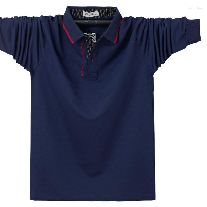 Men's Polos High Quality Breathable 95% Cotton Polo Shirt Men Long Sleeve Casual Shirts Oversized Tee Plus Size 5XL 6XL, Blue
Men's Polos High Quality Breathable 95% Cotton Polo Shirt Men Long Sleeve Casual Shirts Oversized Tee Plus Size 5XL 6XL, Blue