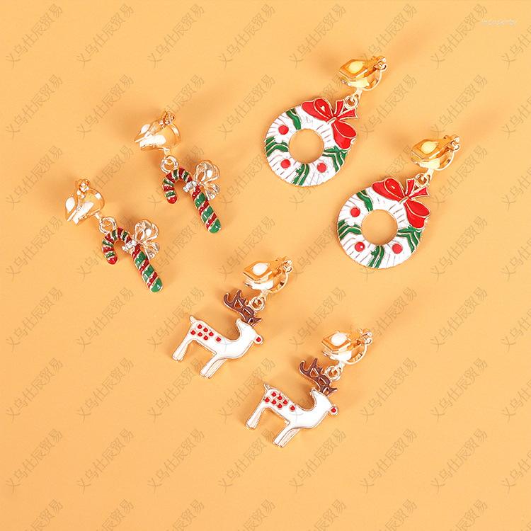 Backs Earrings Foreign Trade Christmas Studded Snowman Tree Crutches Elk Cute Cartoon Ear Clip 3 Pairs Of Suits.
Backs Earrings Foreign Trade Christmas Studded Snowman Tree Crutches Elk Cute Cartoon Ear Clip 3 Pairs Of Suits.