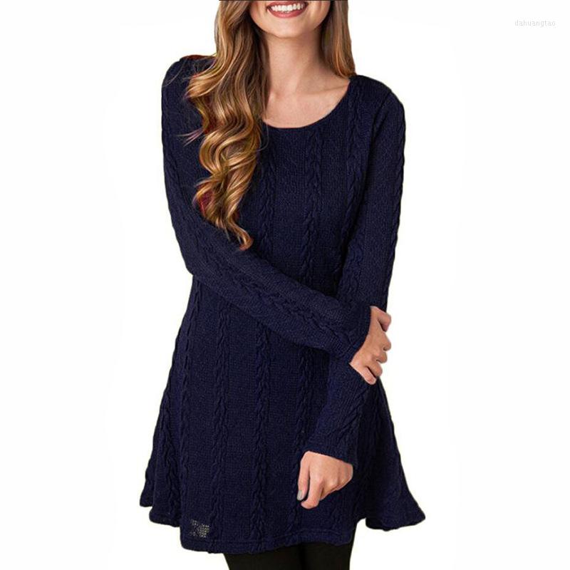 Casual Dresses -5XL Women Causal Short Sweater Dress Female Autumn Winter White Long Sleeve Loose Knitted Sweaters Vestidos, Black
Casual Dresses -5XL Women Causal Short Sweater Dress Female Autumn Winter White Long Sleeve Loose Knitted Sweaters Vestidos, Black