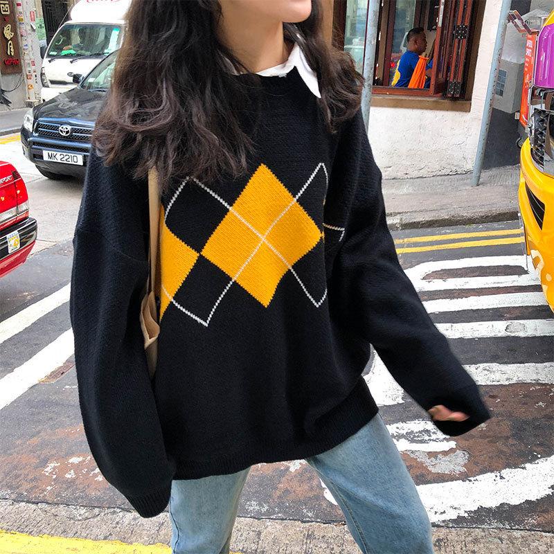 Women's Knits 2022 Casual Style Diamond Lattice Loose Thin Net Red Pullover Sweater Winter Coat Women
Women's Knits 2022 Casual Style Diamond Lattice Loose Thin Net Red Pullover Sweater Winter Coat Women