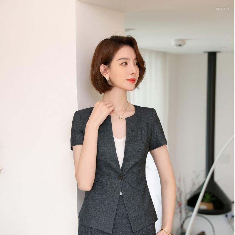 Women' Suits 2022 Women' Jacket O-neck Short Sleeve Novelty Grey Coat OL Styles Summer Blazers For Women Ladies Office Blazer Outwear, Black coat
Women' Suits 2022 Women' Jacket O-neck Short Sleeve Novelty Grey Coat OL Styles Summer Blazers For Women Ladies Office Blazer Outwear, Black coat