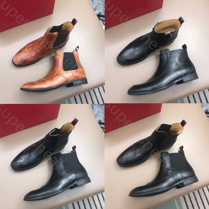 New ltaly Martin Boots Men classic Designer Fashion Man Black Boots Chelsea low-heel Boot Outdoor Sneaker Size 39-45
New ltaly Martin Boots Men classic Designer Fashion Man Black Boots Chelsea low-heel Boot Outdoor Sneaker Size 39-45